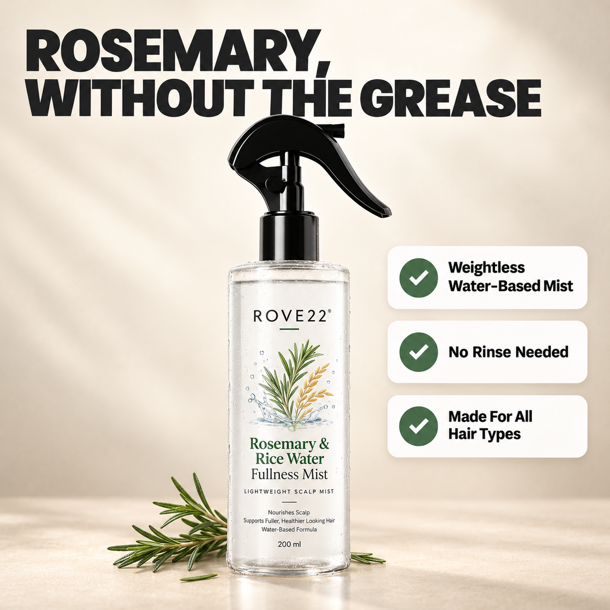 Rosemary & Rice Water Fullness Mist